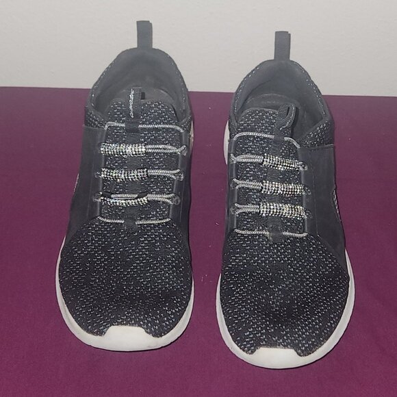 Skechers Flex Glisten Womens Slip Ons Size 9 - Picture 1 of 6